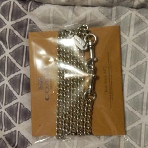 Coach Chain Strap